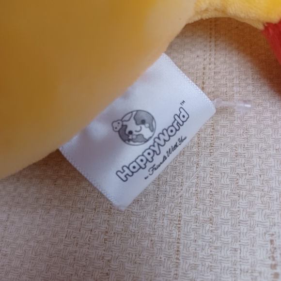 Happy World Peanut Butter Plush kawaii NWOT - Picture 8 of 10